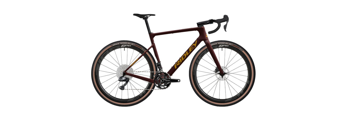 Ridley ASTR Shimano GRX800 DI2 2x – Bourgogne Red Metallic