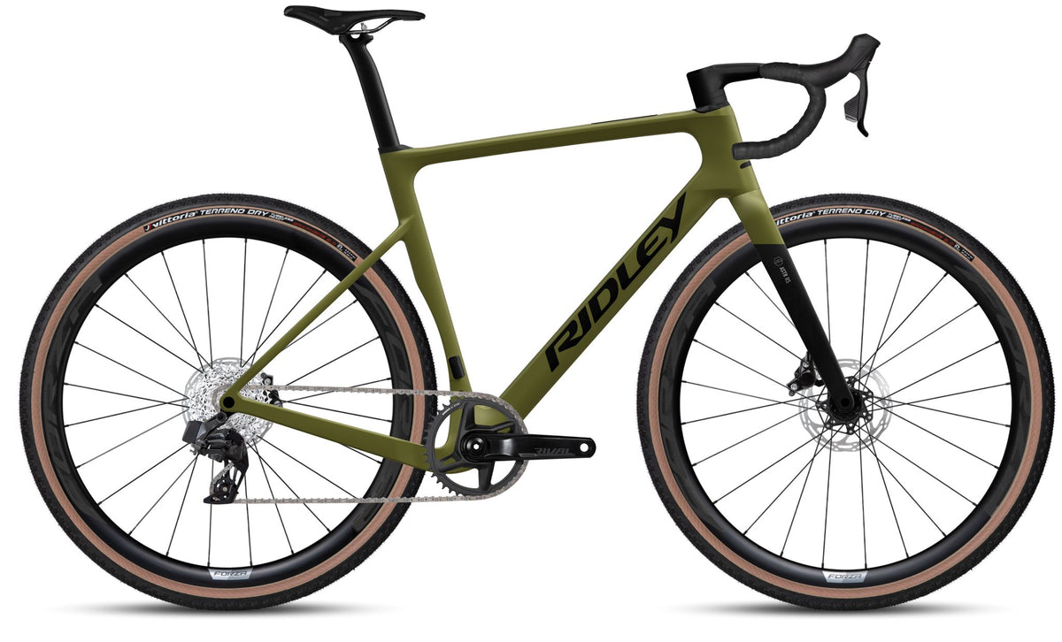 Ridley ASTR RS Frameset – Crocodile Green / UD Carbon