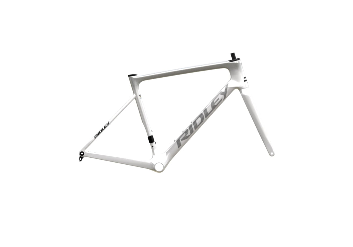 Ridley Falcn Frameset – Pearl White / Silver