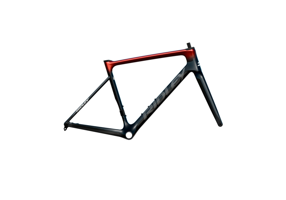 Ridley Falcn Frameset – Black / White / Candy Red Metallic