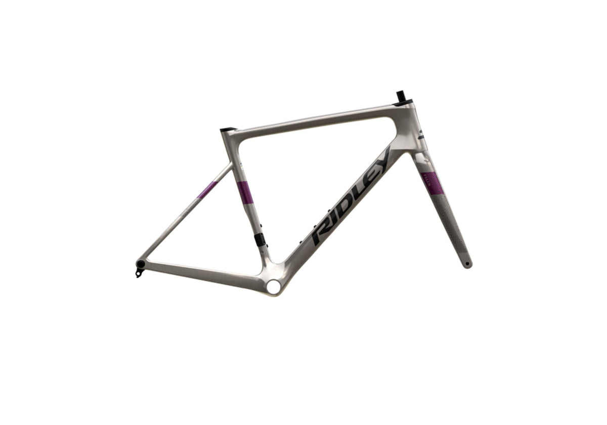 Ridley Falcn Frameset – Autumn Grey / Black / Purple