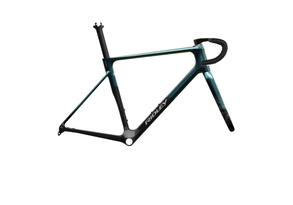 Ridley Falcn RS 2.0 Frameset – UD Carbon / Peacock Green