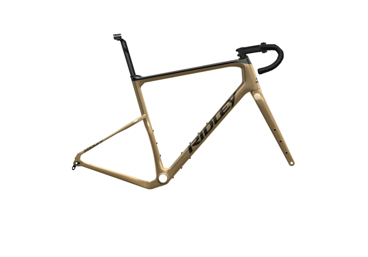 Ridley Kanzo Adventure Frameset – Desert Dune Metallic / Black Metallic