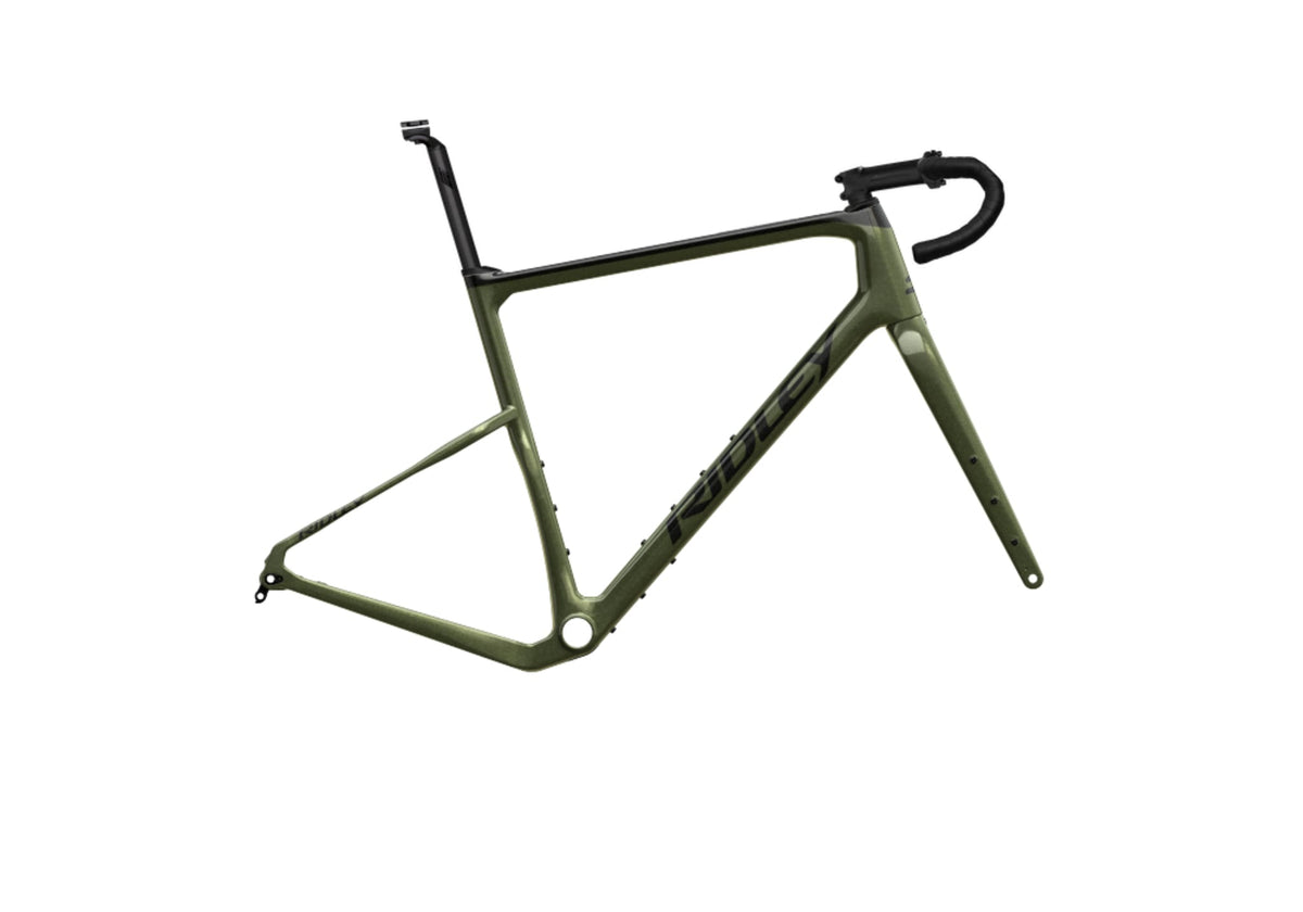 Ridley Kanzo Adventure Frameset – Army Green Metallic / Black