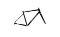 Ridley Kanzo Adventure Alu Frameset – Black / Silver