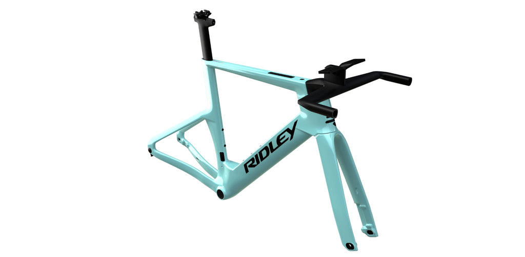 Ridley Triton Fast Frameset – Soft Blue / Black