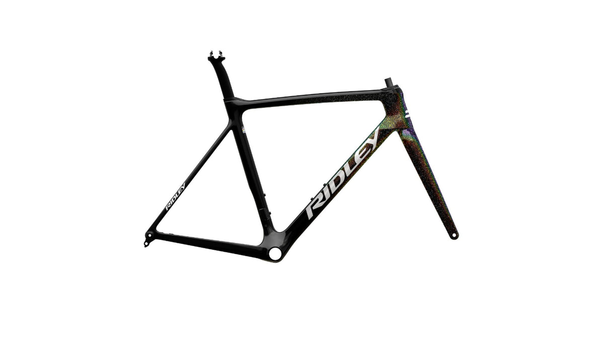Ridley X-Night RS Frameset – UD Carbon / Starstruck / White