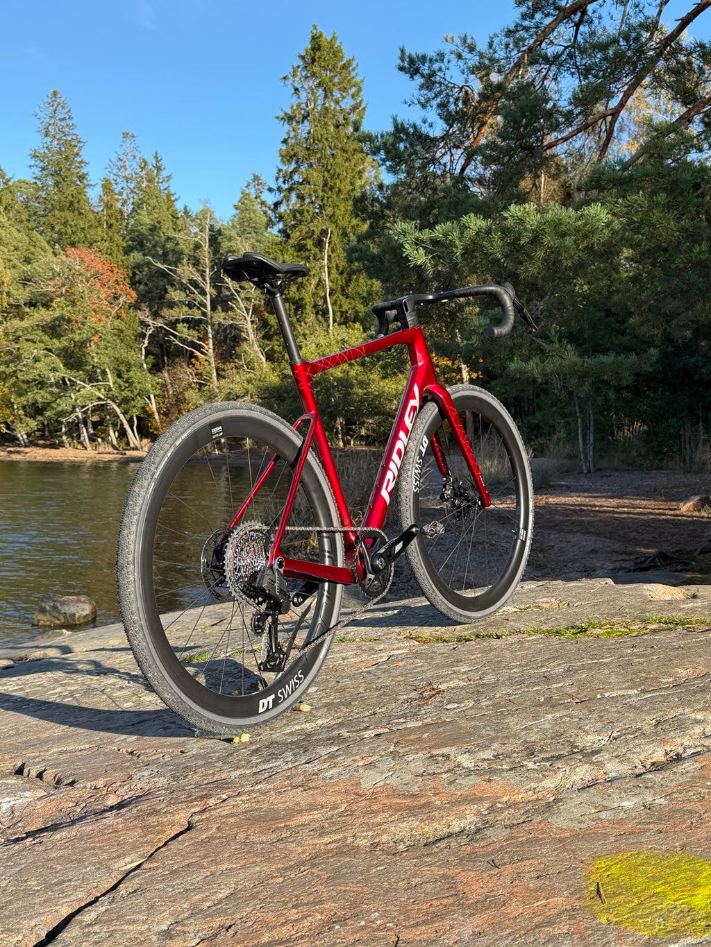 Ridley Grifn RS Gravel takaa ja voimansiirto