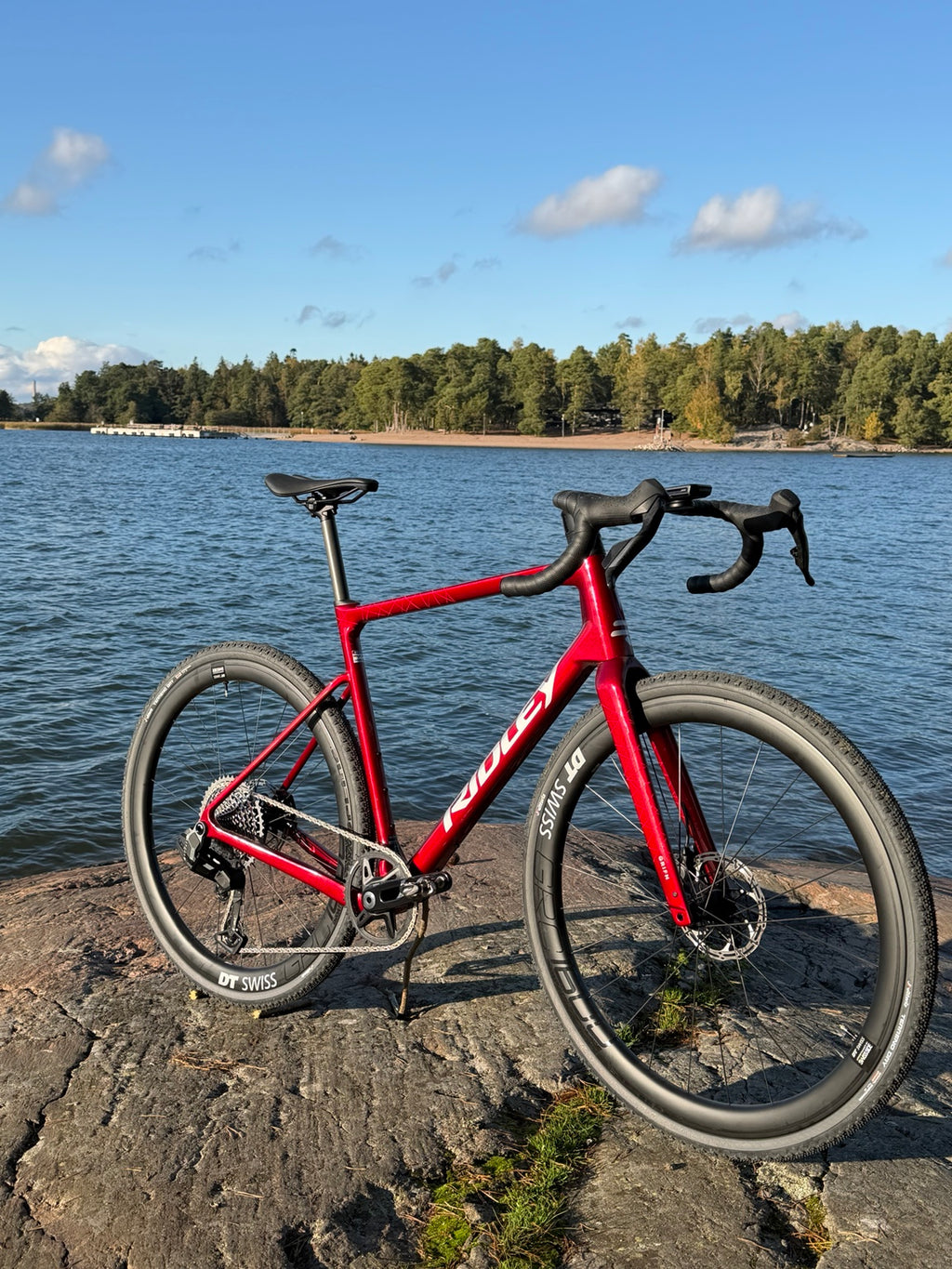 Ridley Grifn RS Gravel edestä sivulta