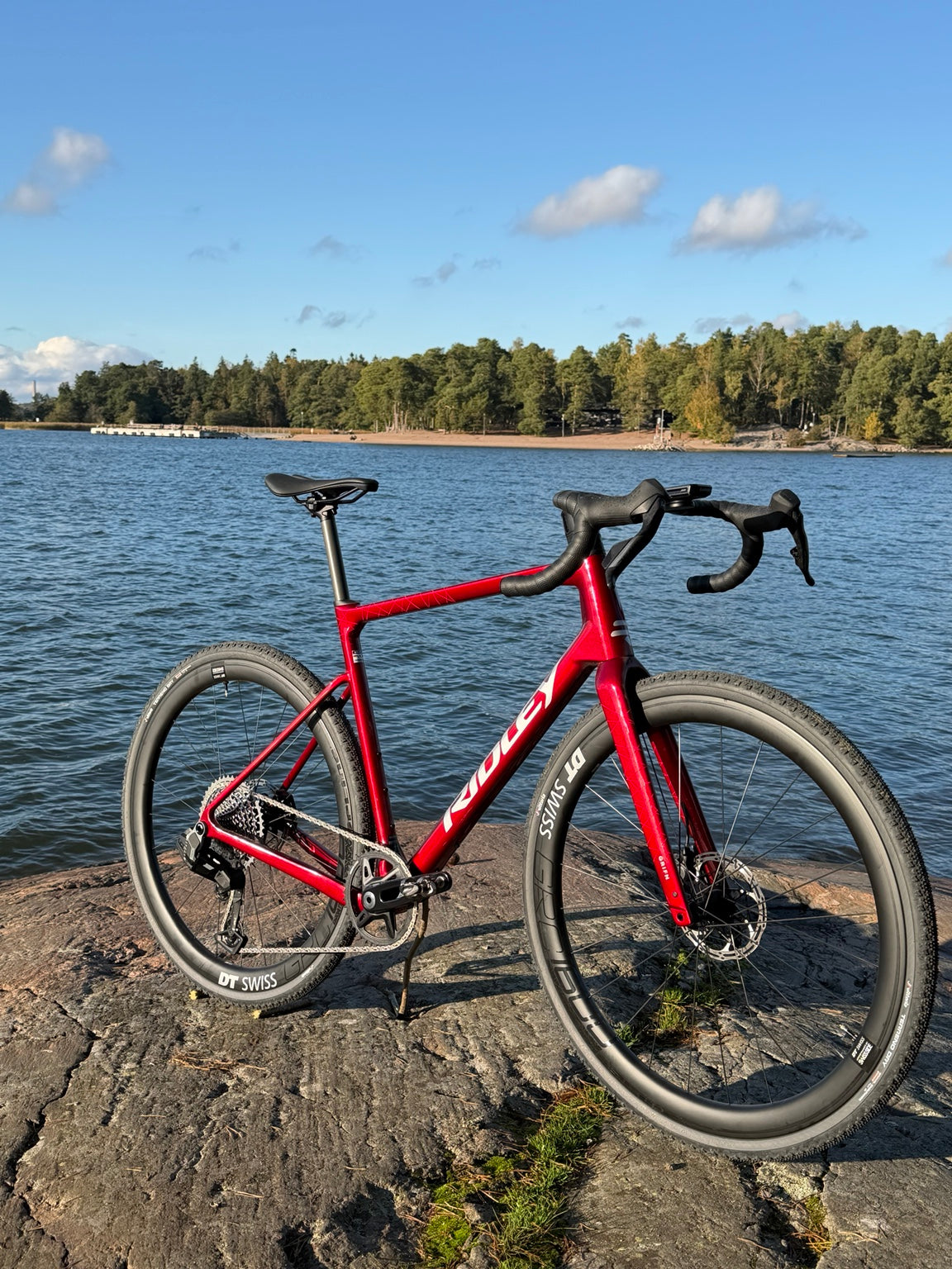 Ridley Grifn RS Gravel edestä sivulta