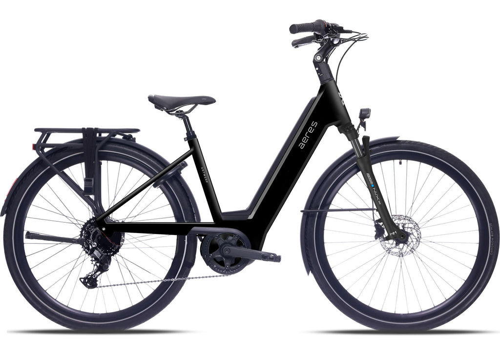 Aeres Antwerp 2 AP AP 9 - Shimano Cues 9sp - Suspension – Black Matt