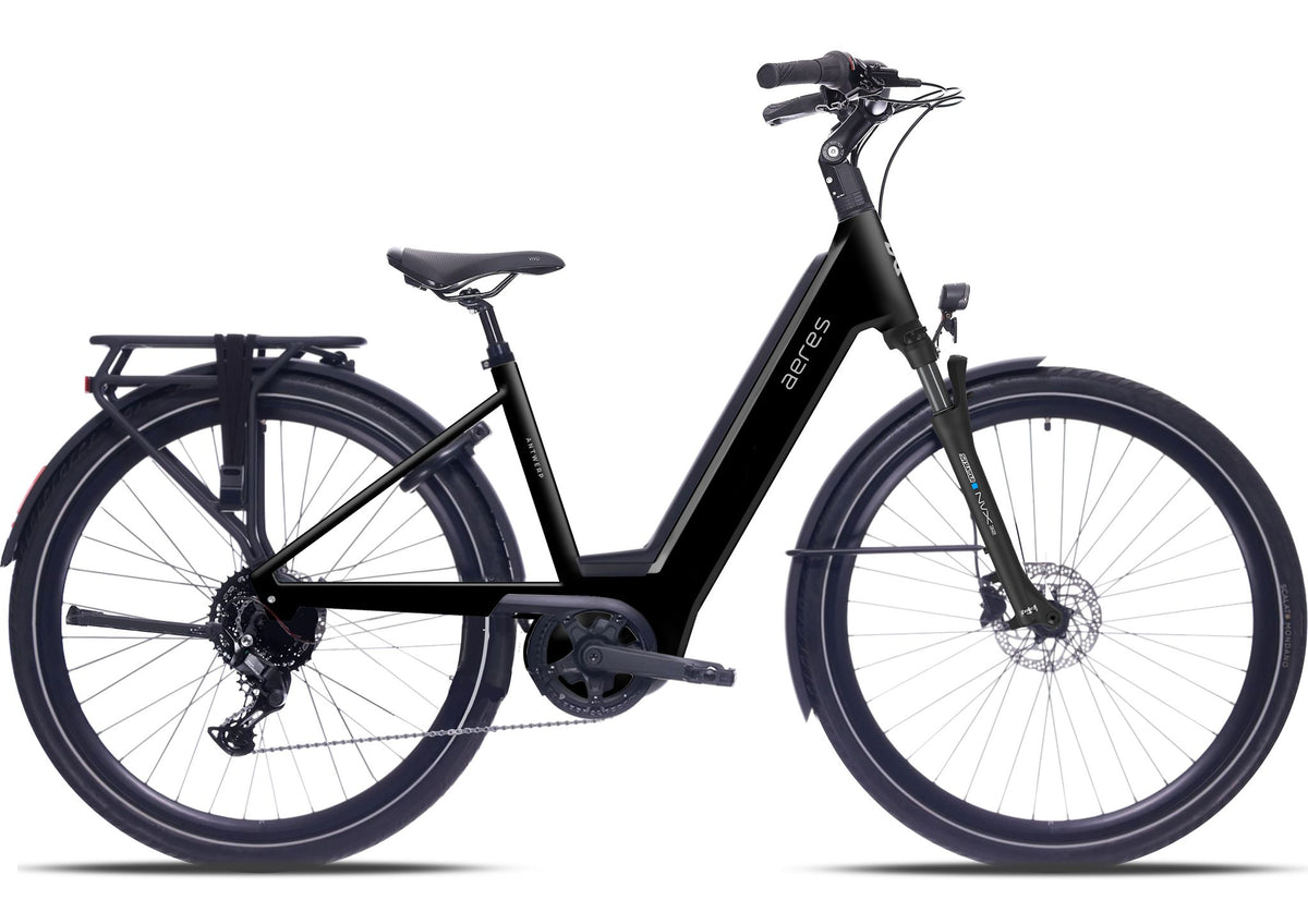 Aeres Antwerp 2 AP AP 9 - Shimano Cues 9sp - Suspension – Black Matt