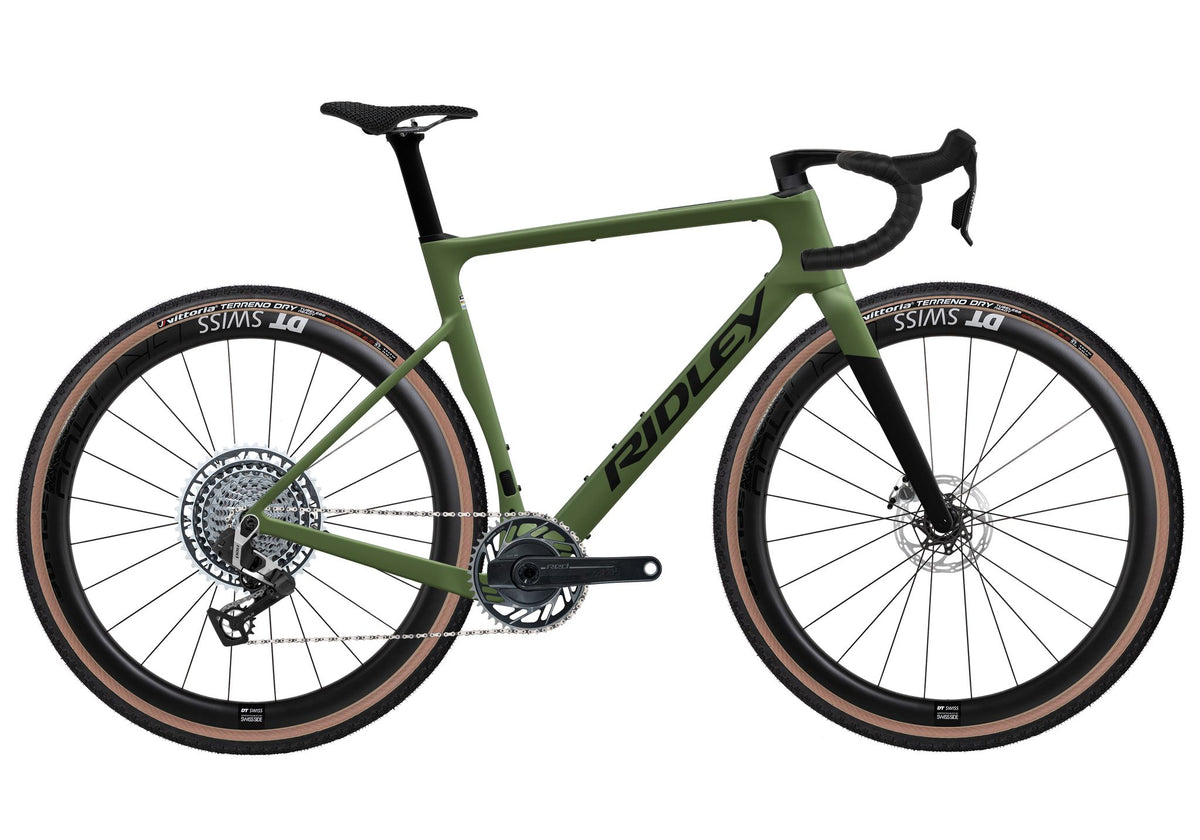 Ridley ASTR RS SRAM Red XPLR 1x13 – Crocodile Green / UD Carbon