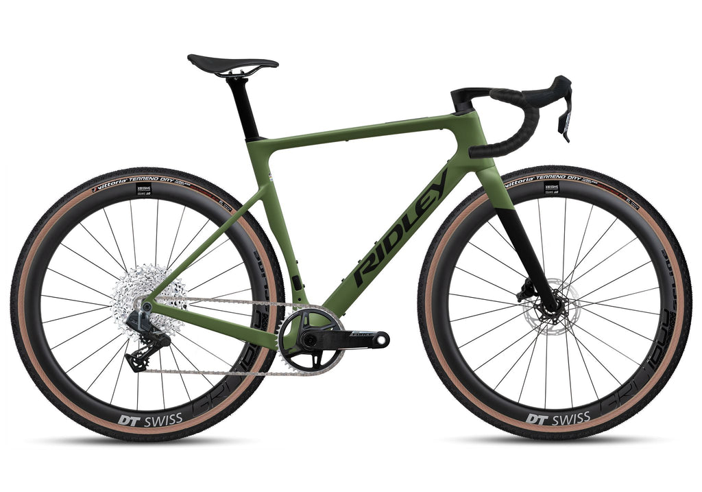 Ridley ASTR RS SRAM Force XPLR 1x13 – Crocodile Green / UD Carbon