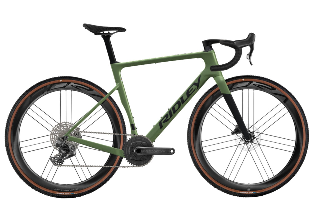 Ridley ASTR RS Campagnolo Super Record X 1x13 – Crocodile Green / UD Carbon