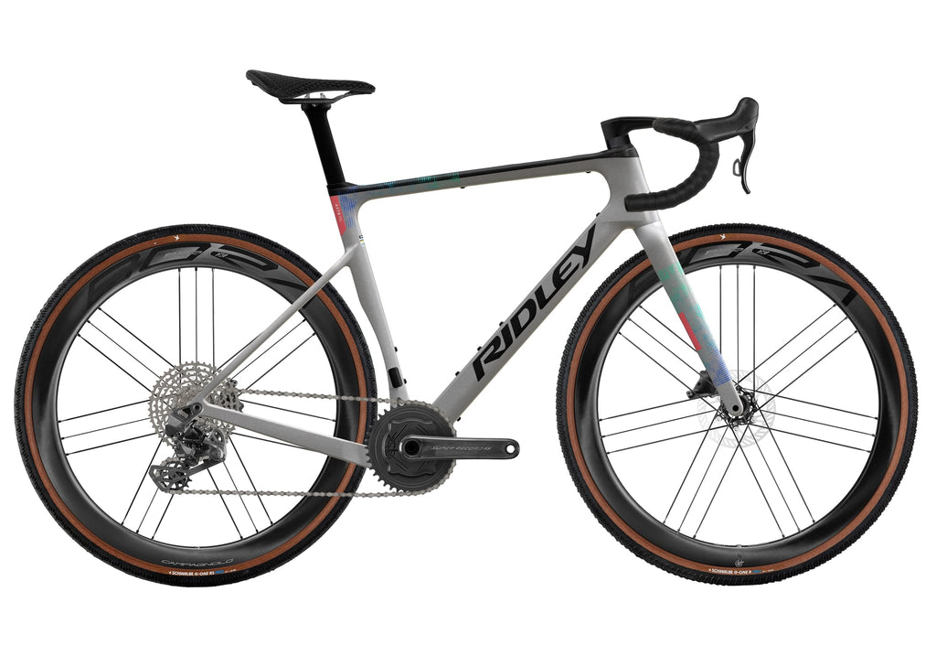 Ridley ASTR RS Campagnolo Super Record X 1x13 – Silver / Black / Neon Blue-Green