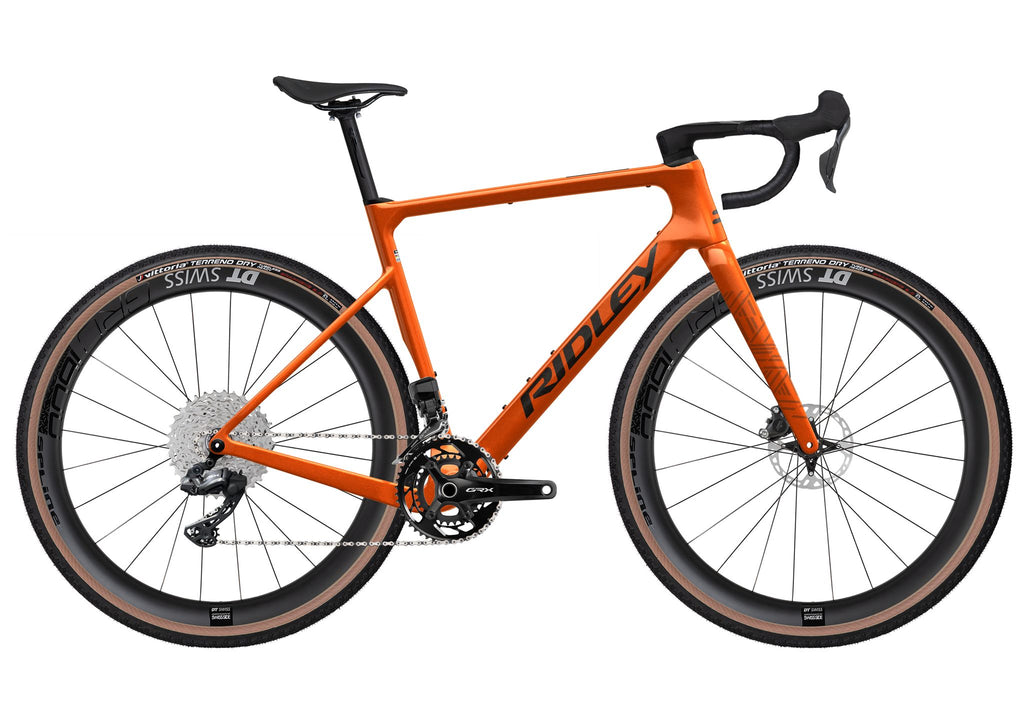 Ridley ASTR Shimano GRX800 DI2 2x – Rich Orange Metallic