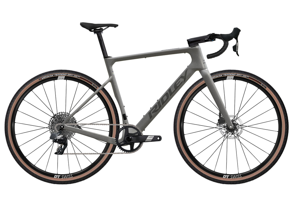 Ridley ASTR SRAM Apex XPLR AXS 1x12 – Empress Grey / Anthracite Metallic