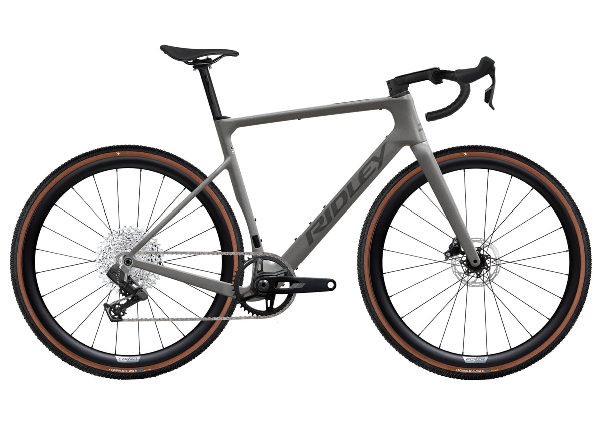 Ridley ASTR SRAM Rival XPLR 1x13 – Empress Grey / Anthracite Metallic