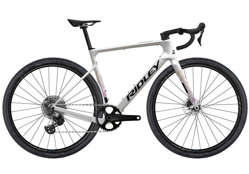 Ridley ASTR Shimano GRX600 1x12 – Pearl White / Black / Peach