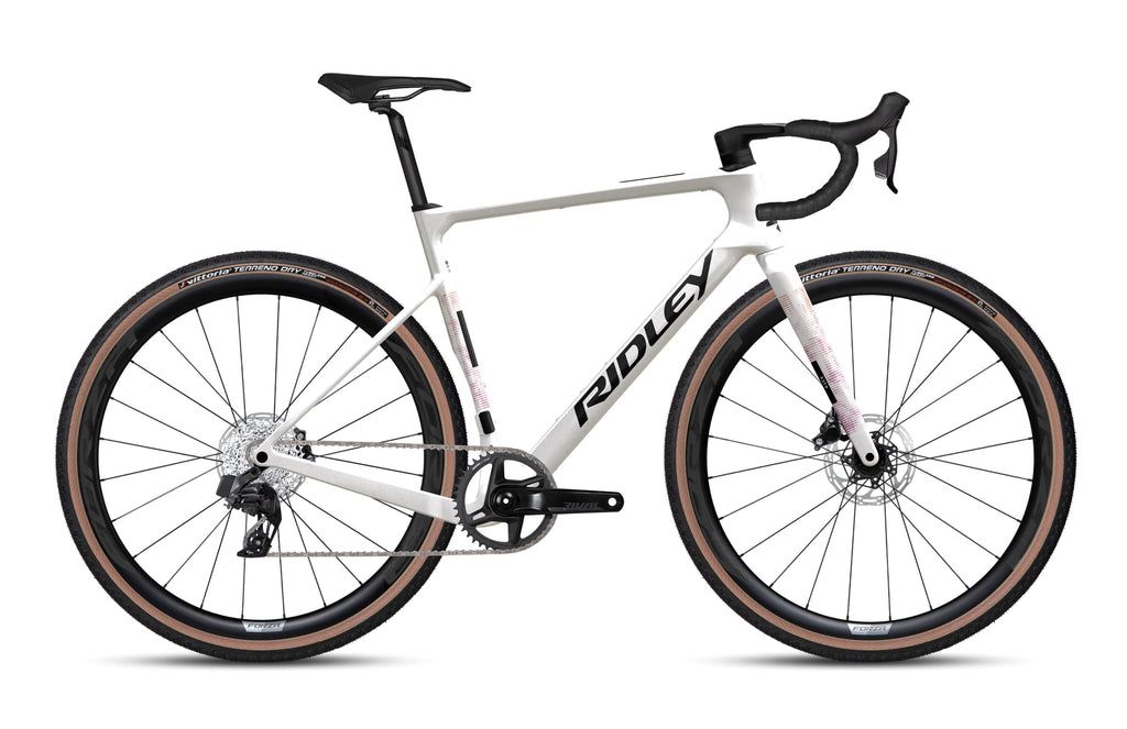 Ridley ASTR Shimano GRX600 2x12 – Pearl White / Black / Peach