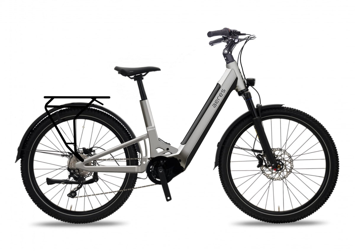 Aeres Brussels Full Suspension PX 11 - Shimano Cues 11sp – Oxide Grey