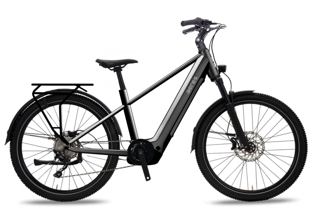 Aeres Brussels high step PX 11 - Shimano Cues 11sp – Black Metallic
