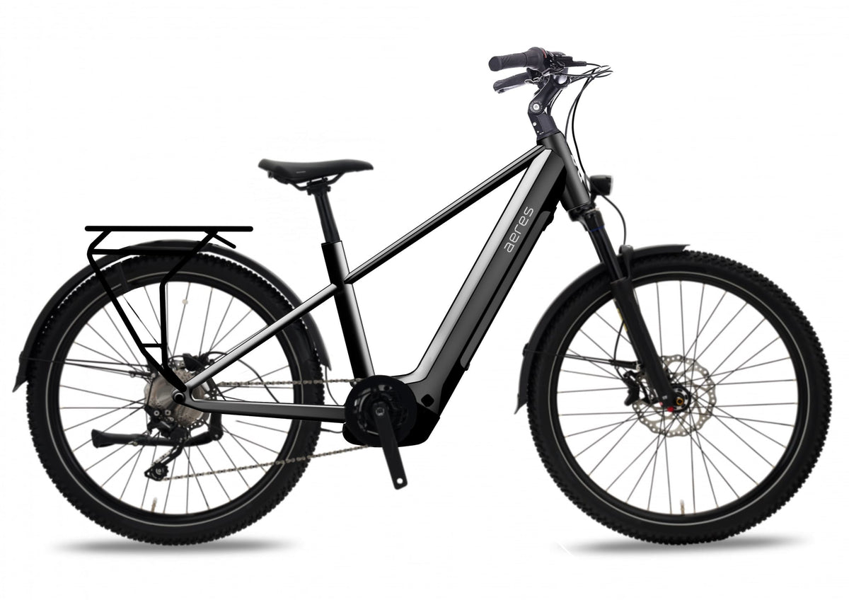 Aeres Brussels high step PX 11 - Shimano Cues 11sp – Black Metallic