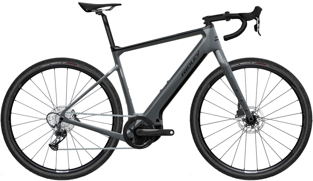 Ridley E-Kanzo Adventure Shimano GRX800 1x12 DI2 – Black (EAC01As)