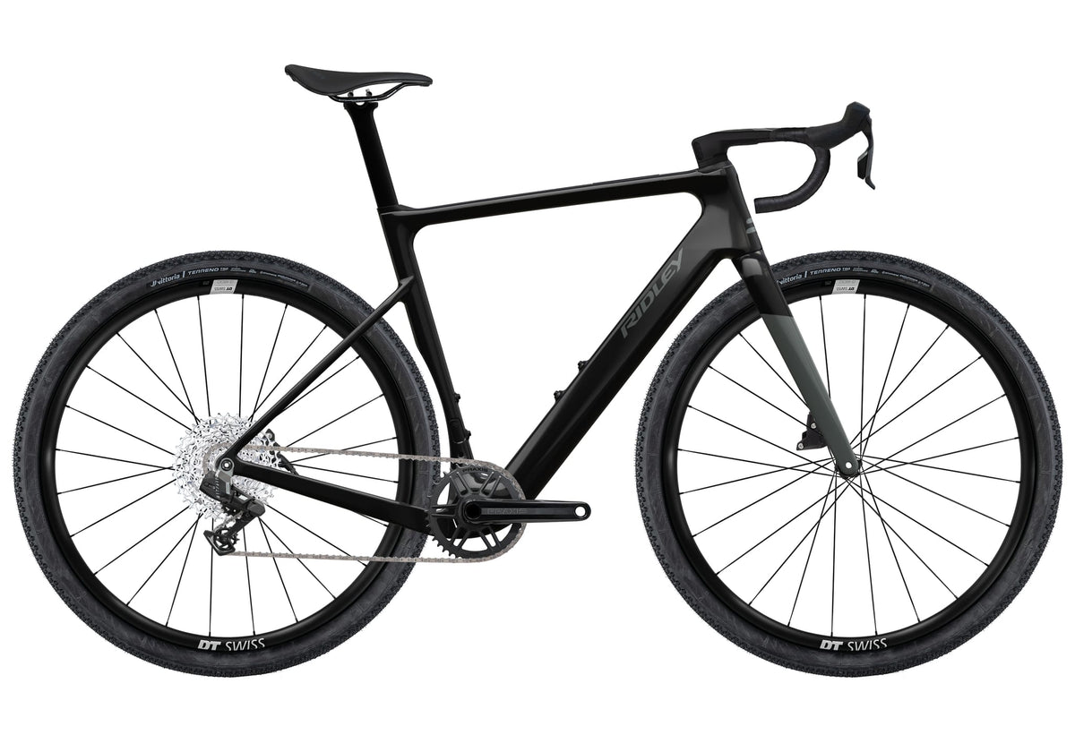 Ridley E-ASTR SRAM Rival XPLR 1x13 – UD Carbon / Dove Grey