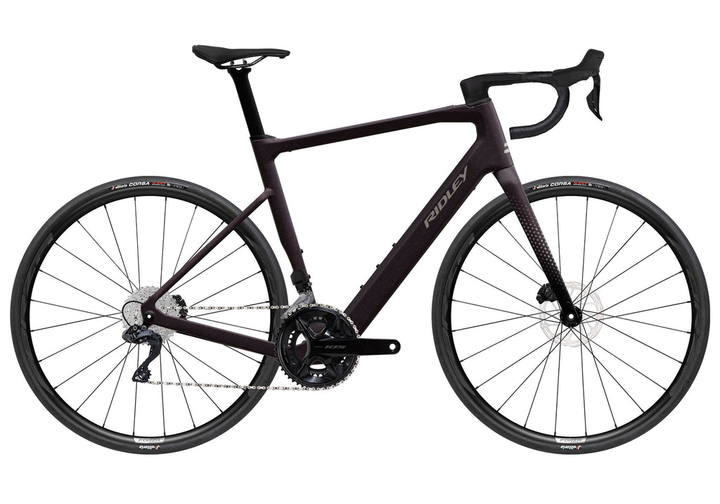Ridley E-Grifn Road Shimano 105 DI2 2x12 – Dark Plum Metallic / Autumn Grey Metallic