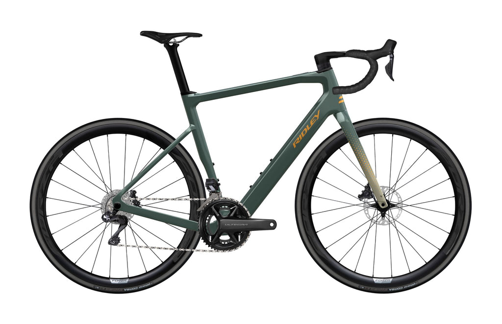 Ridley E-Grifn Road Shimano Ultegra DI2 2x12 – Green Smoke