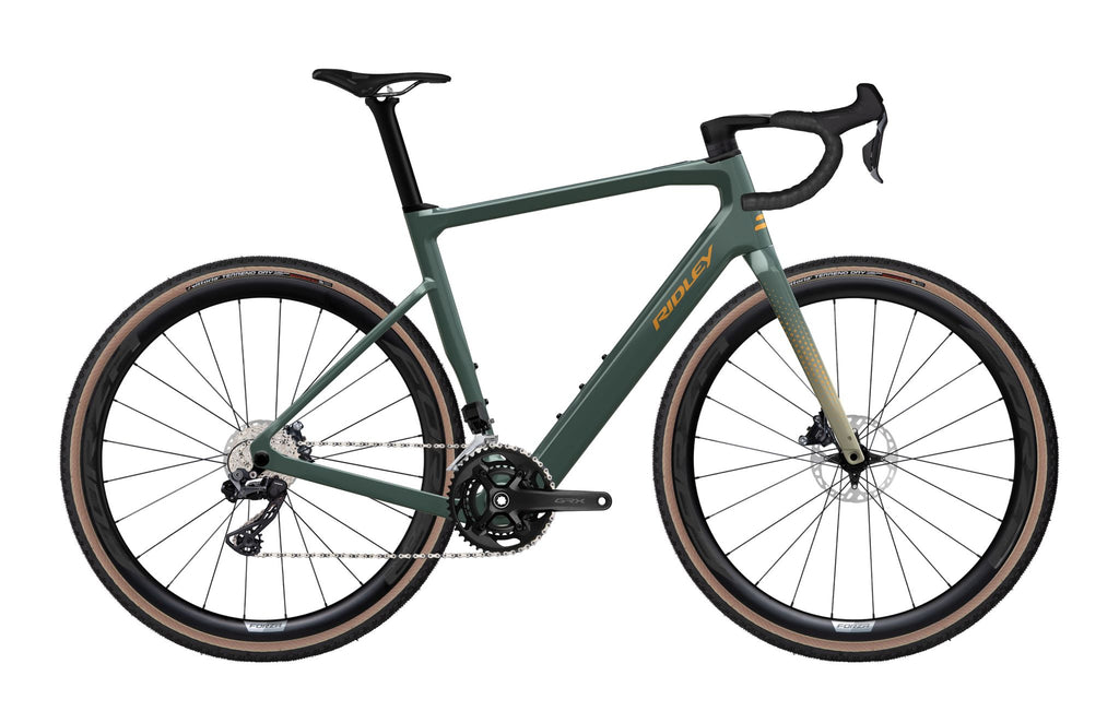 Ridley E-Grifn Gravel Shimano GRX600 2x12 – Green Smoke
