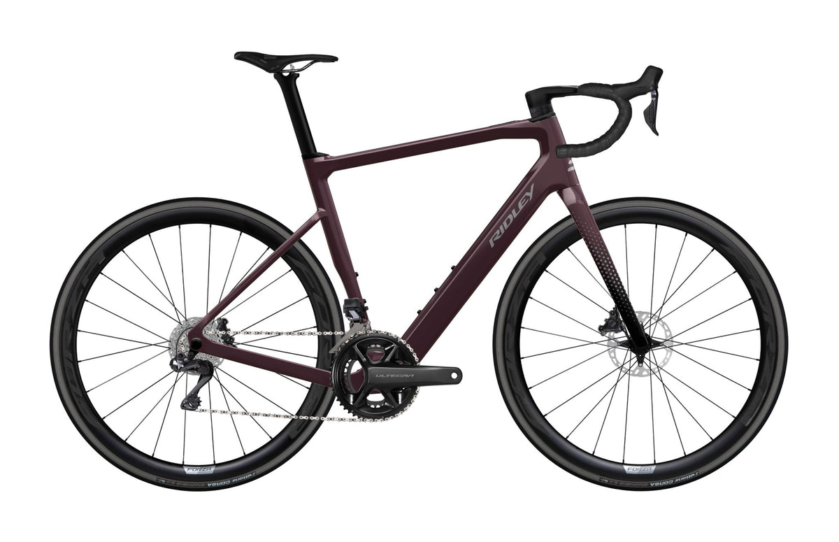 Ridley E-Grifn Gravel SRAM Apex XPLR AXS 1x12 – Dark Plum Metallic / Autumn Grey Metallic
