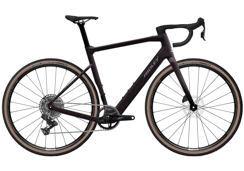 Ridley E-Grifn Gravel SRAM Rival XPLR 1x13 – Dark Plum Metallic / Autumn Grey Metallic