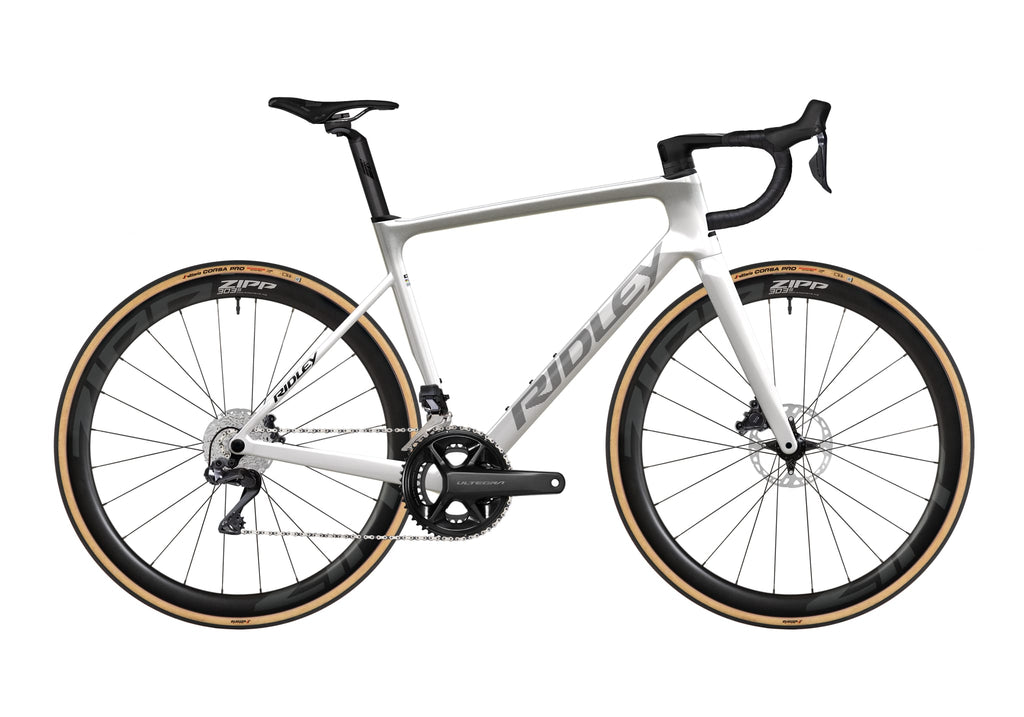 Ridley Falcn Shimano Ultegra DI2 2x12 – Pearl White / Silver