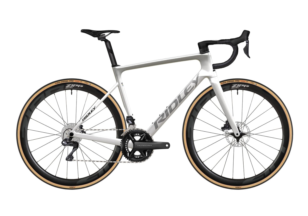 Ridley Falcn Shimano Ultegra DI2 2x12 – Pearl White / Silver