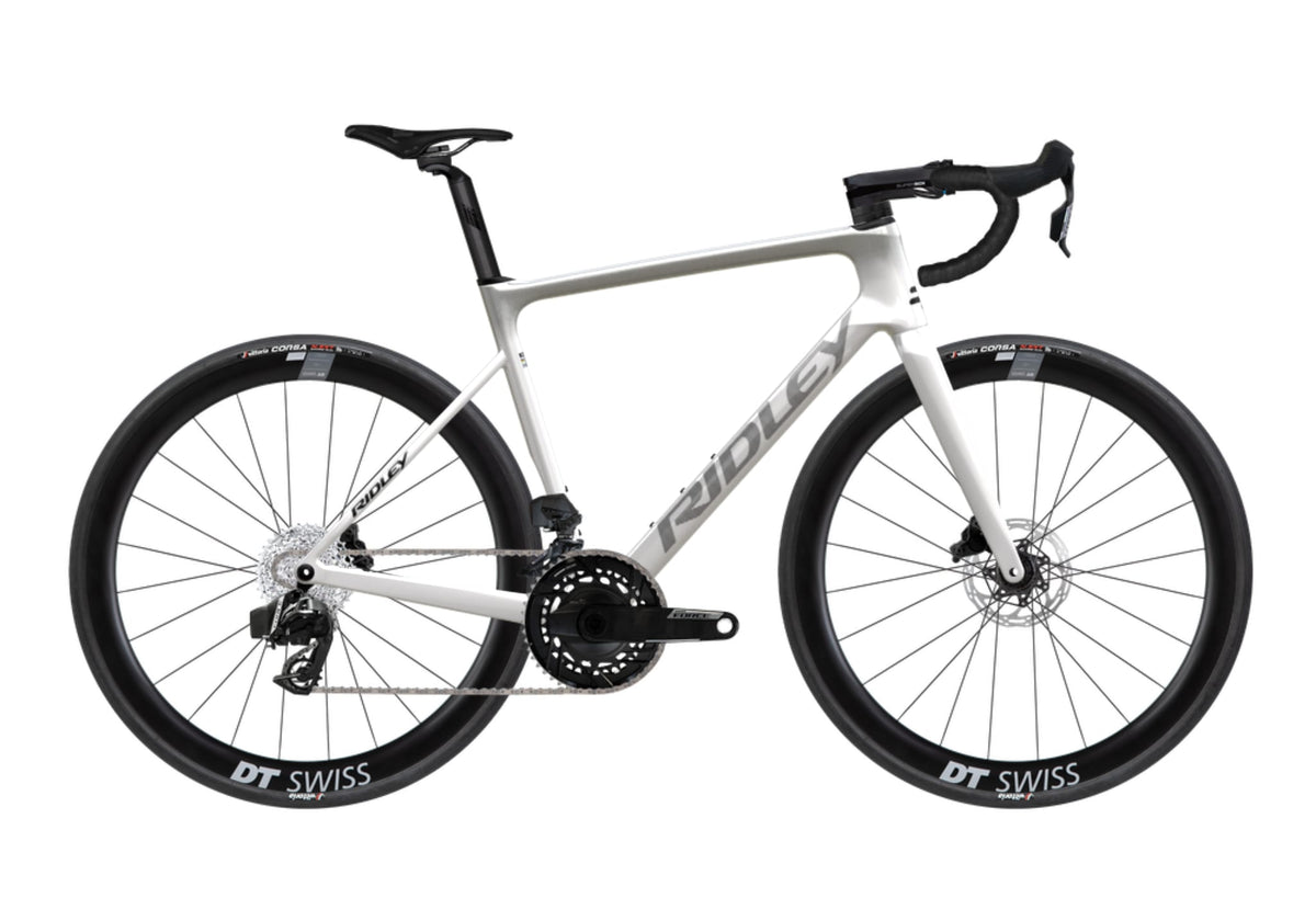 Ridley Falcn SRAM Force AXS 2x12 – Pearl White / Silver