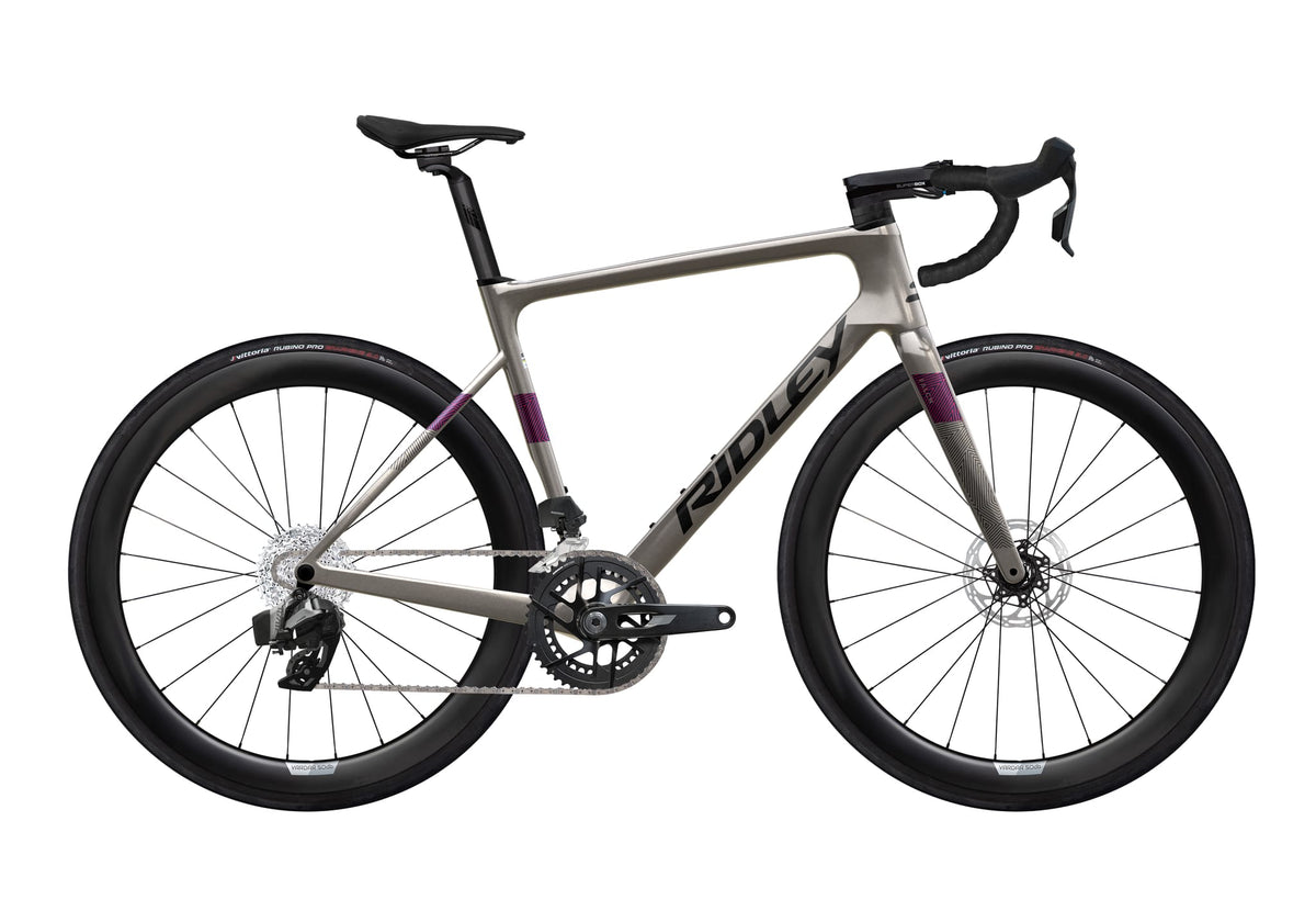 Ridley Falcn SRAM Rival AXS 2x12 – Autumn Grey / Black / Purple