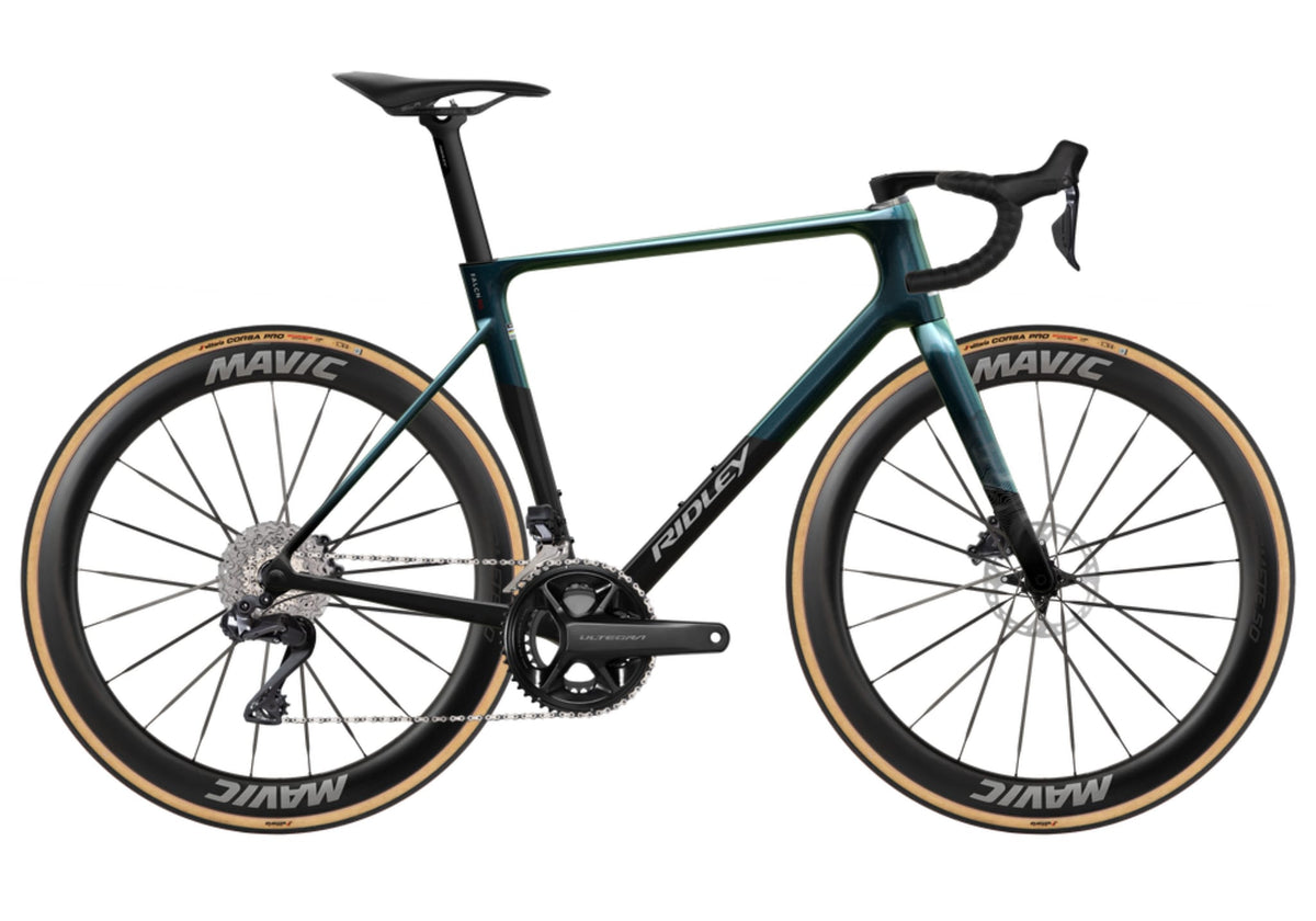 Ridley Falcn RS 2.0 Shimano Ultegra DI2 2x12 – UD Carbon / Peacock Green