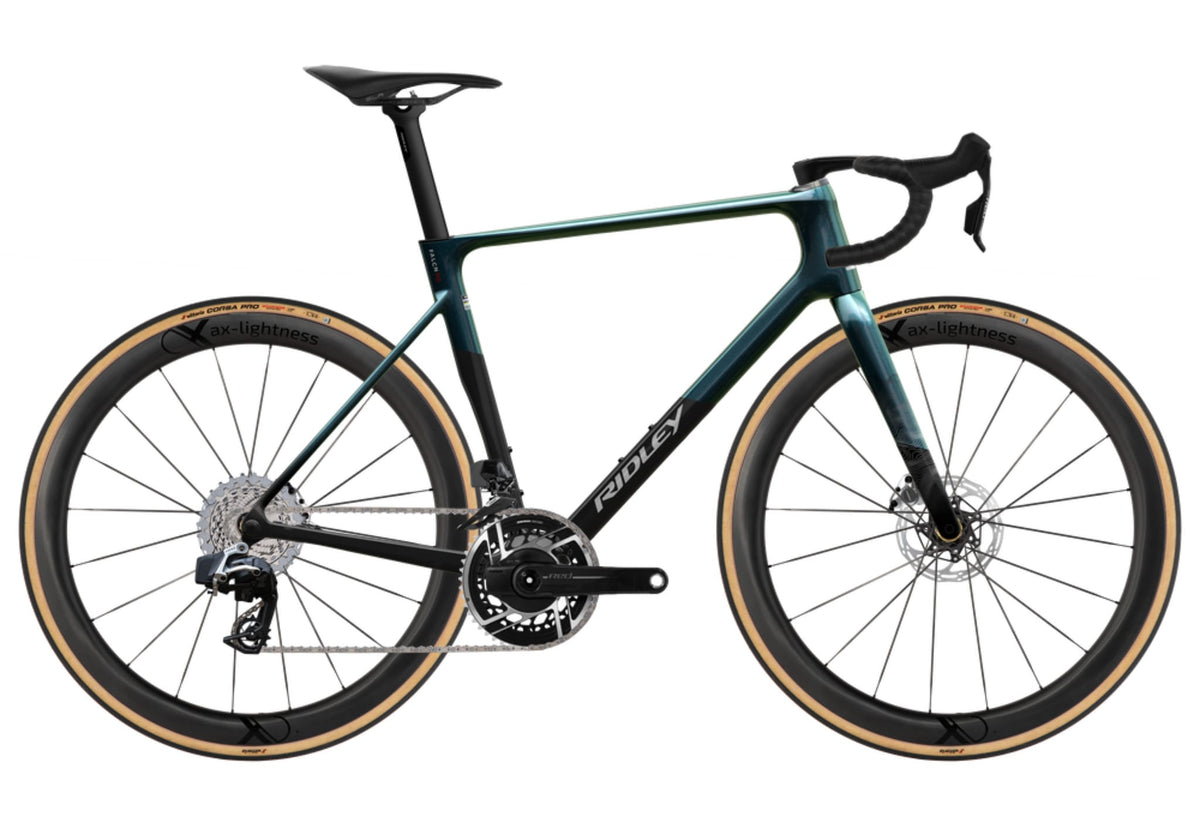 Ridley Falcn RS 2.0 SRAM Red AXS 2x12 – UD Carbon / Peacock Green