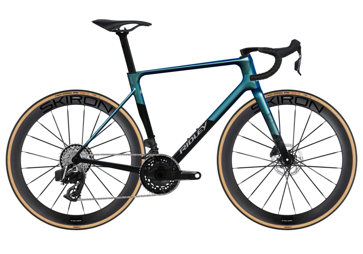 Ridley Falcn RS 2.0 SRAM Force AXS 2x12 – UD Carbon / Peacock Green