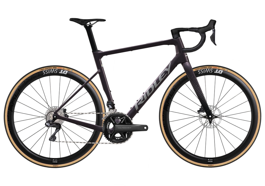 Ridley Grifn RS Road Shimano Ultegra DI2 2x12 – Dark Plum Metallic / Autumn Grey Metallic