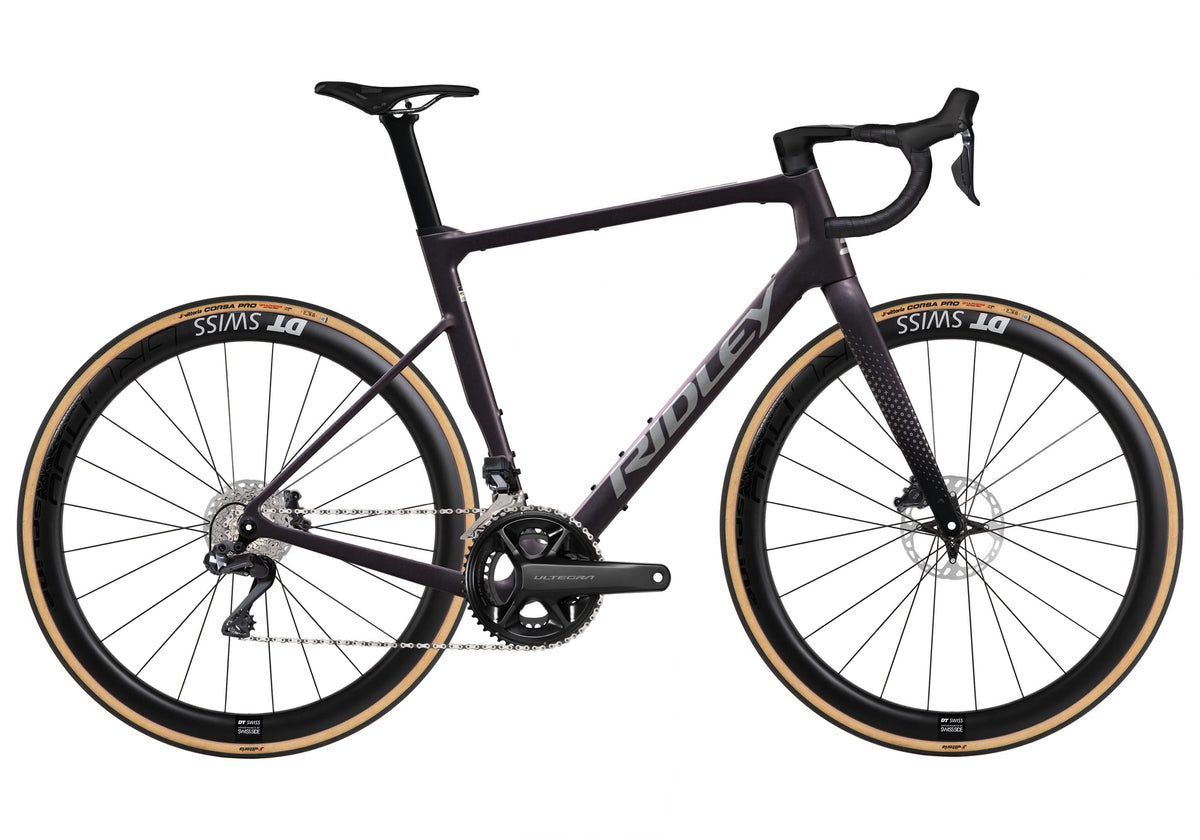 Ridley Grifn RS Road Shimano Ultegra DI2 2x12 – Dark Plum Metallic / Autumn Grey Metallic
