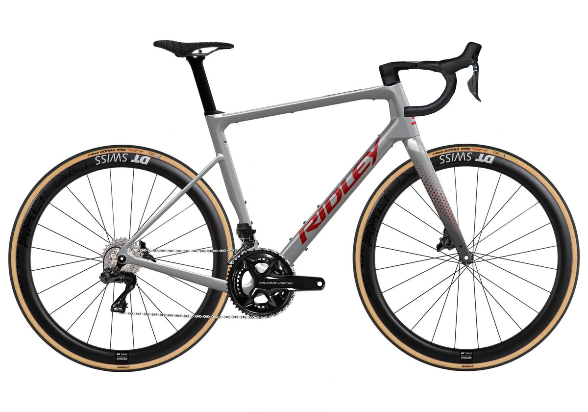 Ridley Grifn RS Road Shimano Dura Ace DI2 2x12 – Battleship Grey / Candy Red Metallic