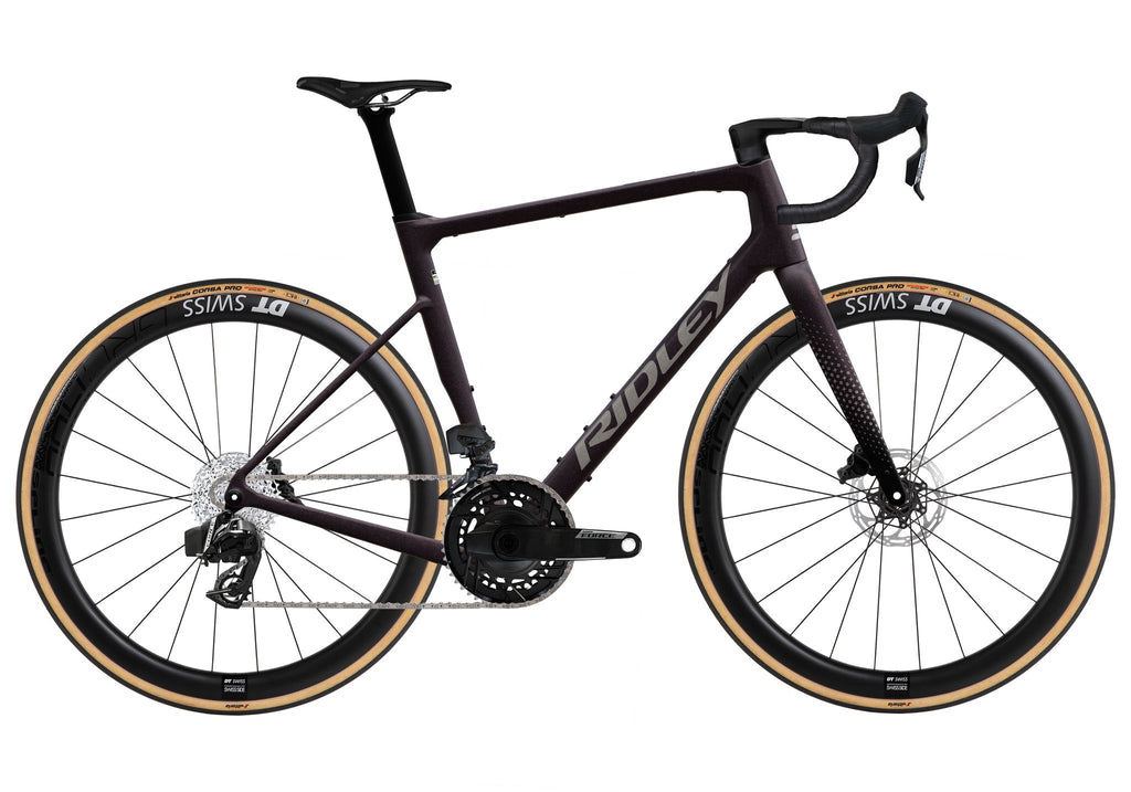 Ridley Grifn RS Road SRAM Force AXS 2x12 – Dark Plum Metallic / Autumn Grey Metallic