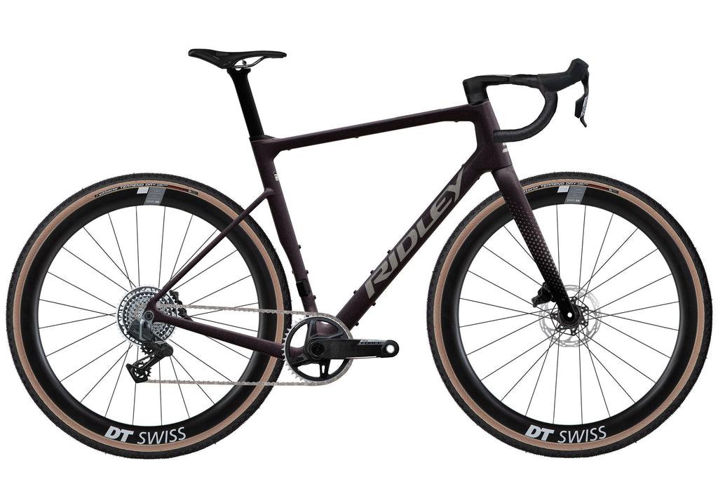 Ridley Grifn RS Gravel SRAM Force XPLR 1x13 – Dark Plum Metallic / Autumn Grey Metallic