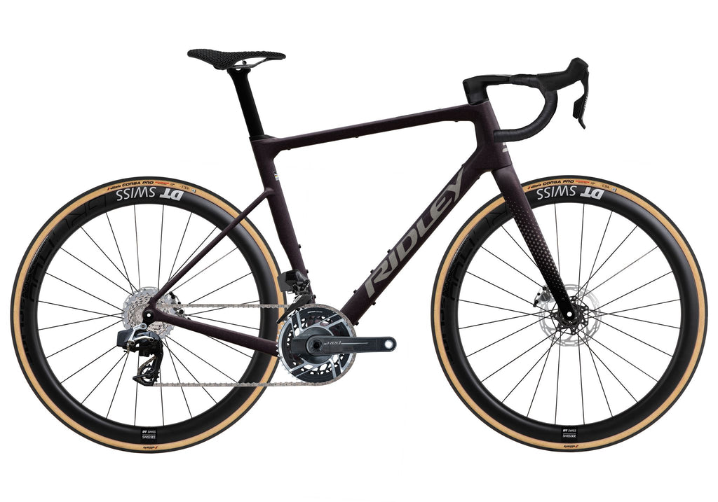 Ridley Grifn RS Road SRAM Red AXS 2x12 – Dark Plum Metallic / Autumn Grey Metallic