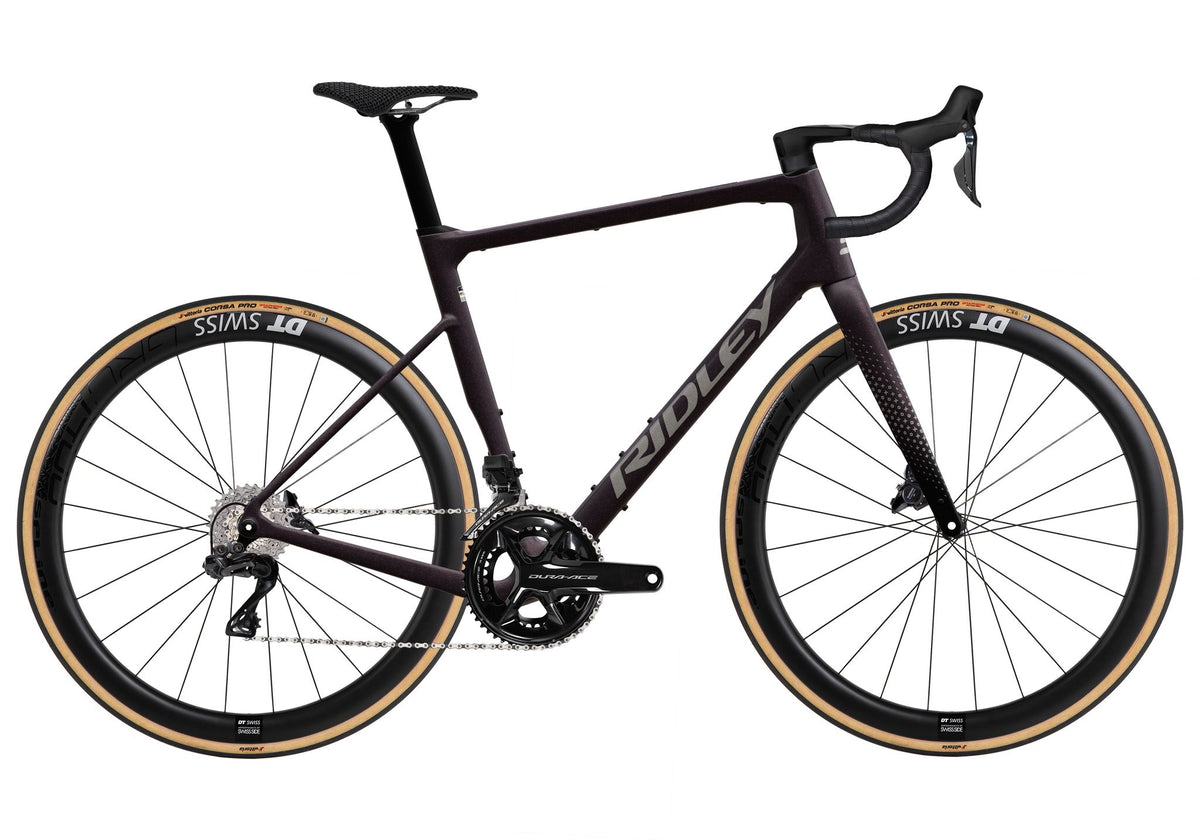 Ridley Grifn RS Road Shimano Dura Ace DI2 2x12 – Dark Plum Metallic / Autumn Grey Metallic