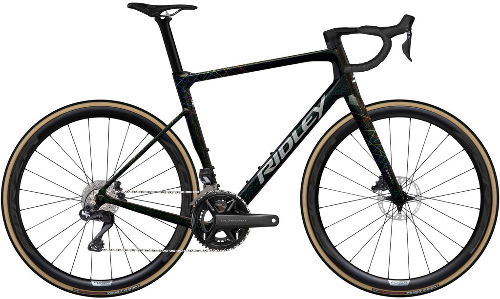 Ridley Grifn RS Road Shimano Ultegra DI2 2x12 – Starstruck Black / Silver / Neon